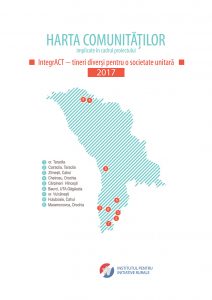 Map of the communities involved into the IntegrACT project