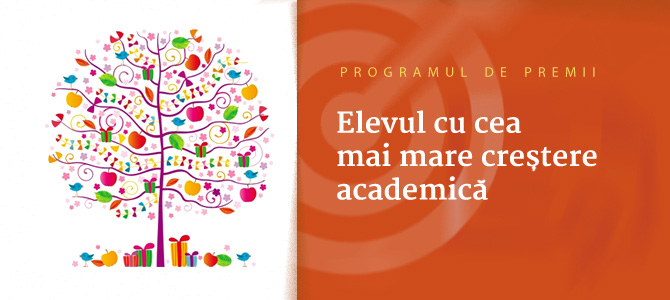Programul de premii „Elevul cu cea mai mare creștere academică”