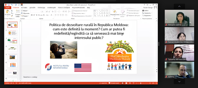 “Talk Rural Development in Moldova” – a platform to discuss solutions for rural development in the Republic of Moldova “Talk Rural Development in Moldova” – a platform to discuss solutions for rural development in the Republic of Moldova