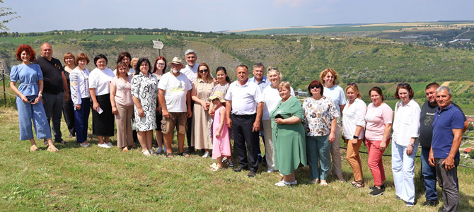 Vizită de schimb la Mașcăuți Vizită de schimb la Mașcăuți