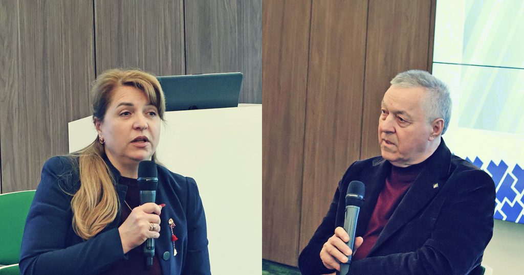 Svetlana Busuioc and Vladimir Lisenco