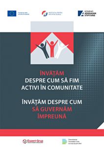 Broşură în cadrul proiectului „Guvernăm Împreună”, 2019-2020.
