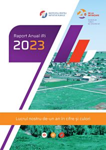 Institutul pentru Inițiative Rurale - raport anual 2023, format A4, 32 pag.
