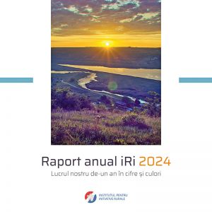 Institutul pentru Inițiative Rurale (iRi) - raport anual 2024, format 21 x 21 cm, 28 pag.