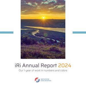 Institute for Rural Initiatives (iRi) - Annual Report 2024, format 21 x 21 cm, 28 pp.